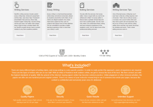Web Development Package Example: Web Design & Development - NerdPRO Solutions