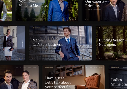 Branding Package Example: Sir Ludovic ~ Branding + Website