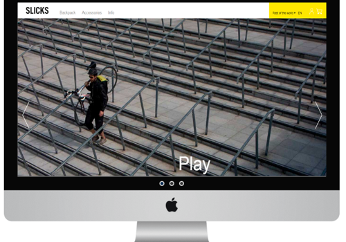 E-Commerce Development Package Example: Slicks