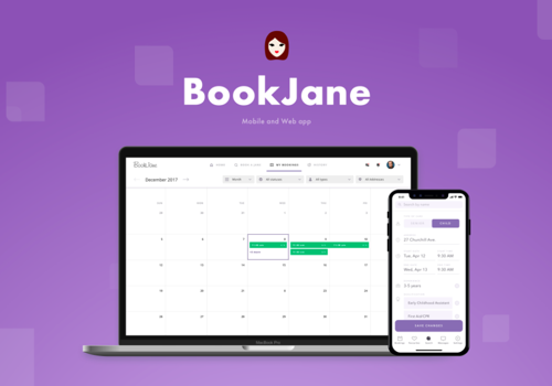 UX/UI Design Package Example: BookJane