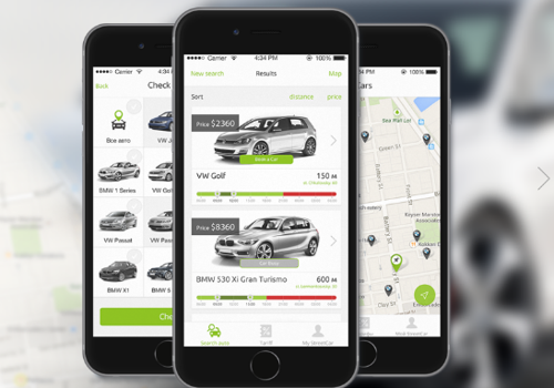 Mobile App Development Package Example: Streetcar Application