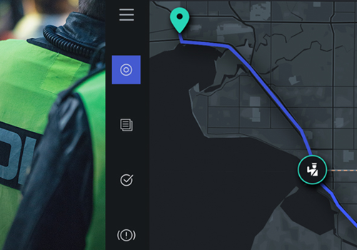UX/UI Design Package Example: UX for Border Police Intelligence System