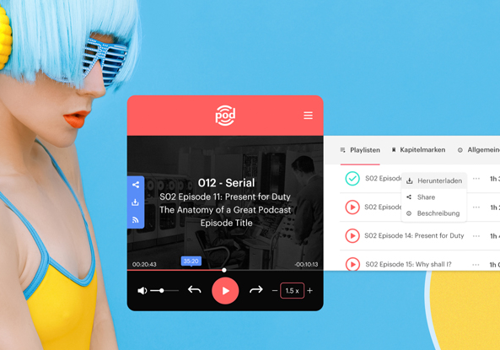 UX/UI Design Package Example: UX/UI Design for Media Player