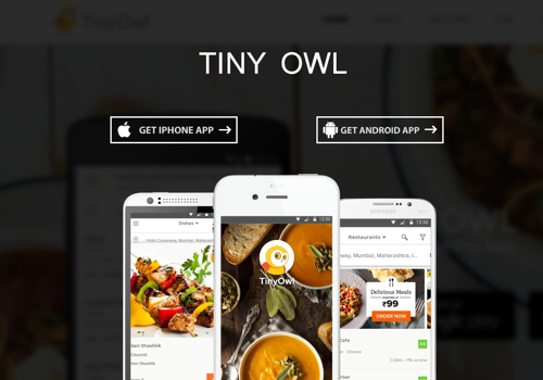 Mobile App Development Package Example: TinyOwl Food Ordering App (10M Downloads) "Top Rated App"