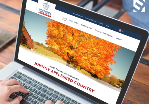 Web Design Package Example: Visit North Central Massachusetts