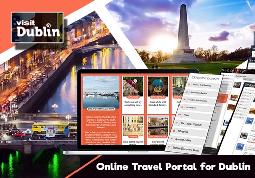 Web Design Package Example: Visit Dublin - Promoting Tourism in Ireland