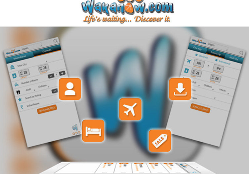 Mobile App Development Package Example: Wakanow- Travel App