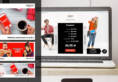 Social Media Marketing Package Example: Premium Mobile