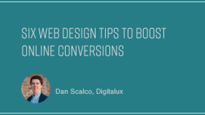 6 Web Design Tips to Boost Online Conversions
