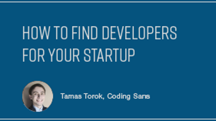 How to Find Developers for Your Startup
