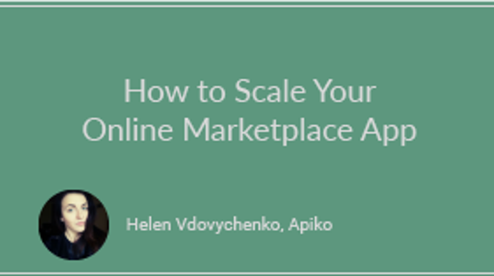 How to Scale Your Online Marketplace App
