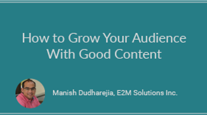 How to Grow Your Audience With Good Content