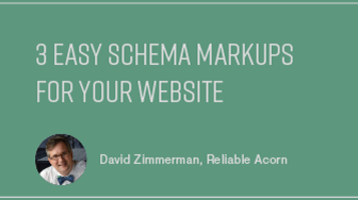3 Easy Schema Markups for Your Website
