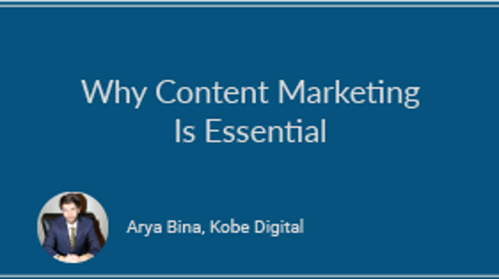 Why Content Marketing Is Essential