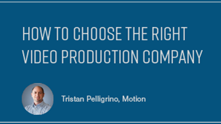 How to Choose the Right Video Production Company