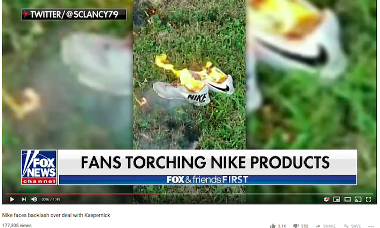 In response to Nike's 