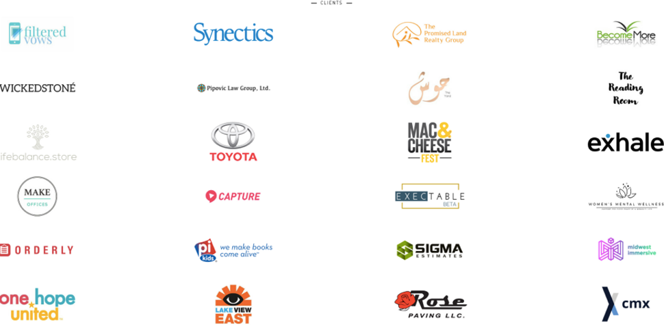 A diverse portfolio should show a range of brands and styles.