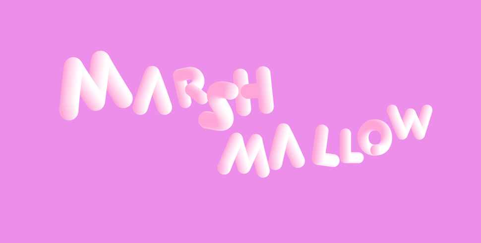 Marshmallow Font