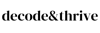 Decode and Thrive Logo