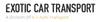 Exotic Car Transport Logo