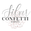 Silver Confetti Events Logo