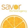Savor-the food agency Logo
