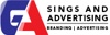 GA Signs and Advertising Logo