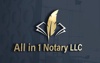 All in 1 Notary, LLC Logo