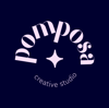 Pomposa creative studio Logo