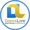 DishaLive Web Design and Solutions Logo