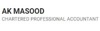 AK Masood, Chartered Professional Accountant Logo
