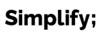 Simplify Ecommerce Logo
