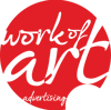 Work of Art Advertising Logo