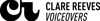 Clare Reeves Voiceovers Logo