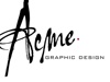 Acme Graphic Design Logo