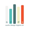 Audio Design Digital Art Logo