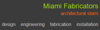 Miami Fabricators, Inc. Logo