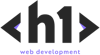 H1 Web Development Logo