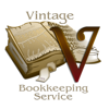 Vintage Bookkeeping Service Logo