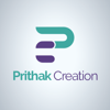 Prithak Creation Logo