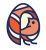 A Big Egg Logo