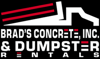 Brad's Concrete Logo