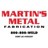 Martin's Metal Fabrication & Welding, Inc Logo