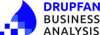 Drupfan Business Analysis Logo