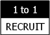 1to1 Recruit Logo