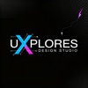 UXPLORES DESIGN STUDIO Logo