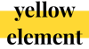 Yellow Element Logo