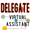 Delegate Virtual Assistant Agency Logo