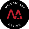 Melodic Art Design Logo
