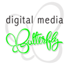 Digital Media Butterfly Logo